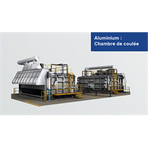 Application Aluminium : Les chambres de coul&eacute;e